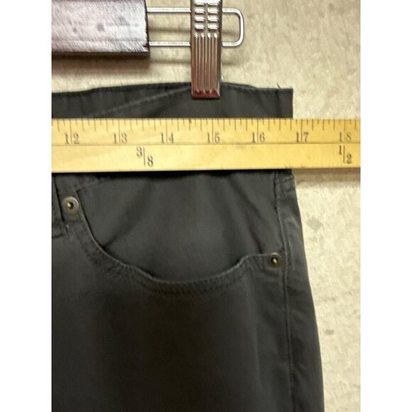 Gap Men's Pants Denim Slim Fit Grey Green Straight Leg Casual Size 34 - Picture 5 of 8